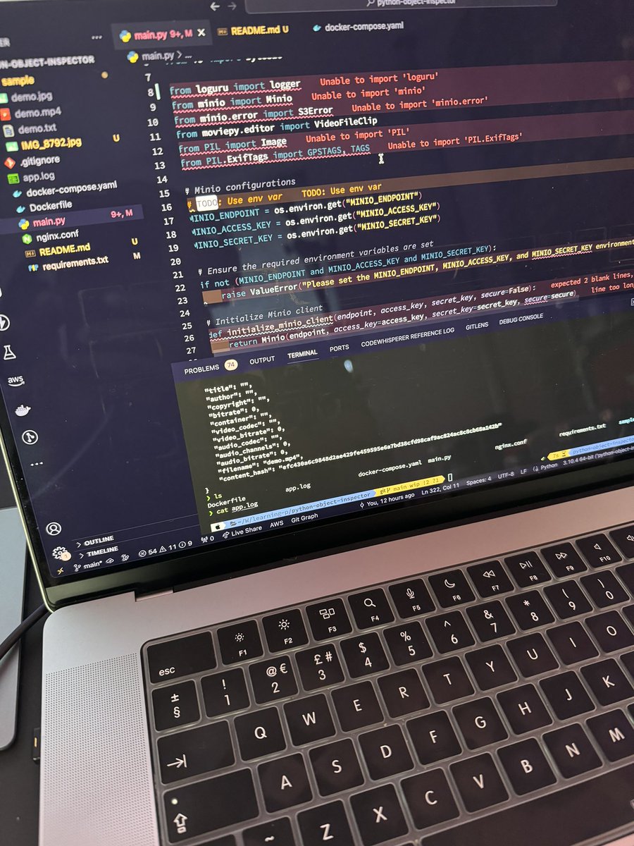 Sitting in on an <a href="/OReillyMedia/">O'Reilly Media</a> live course in Python with <a href="/deitel/">Deitel</a>. This is good after spending last night building something to inspect objects stored in <a href="/Minio/">MinIO</a>