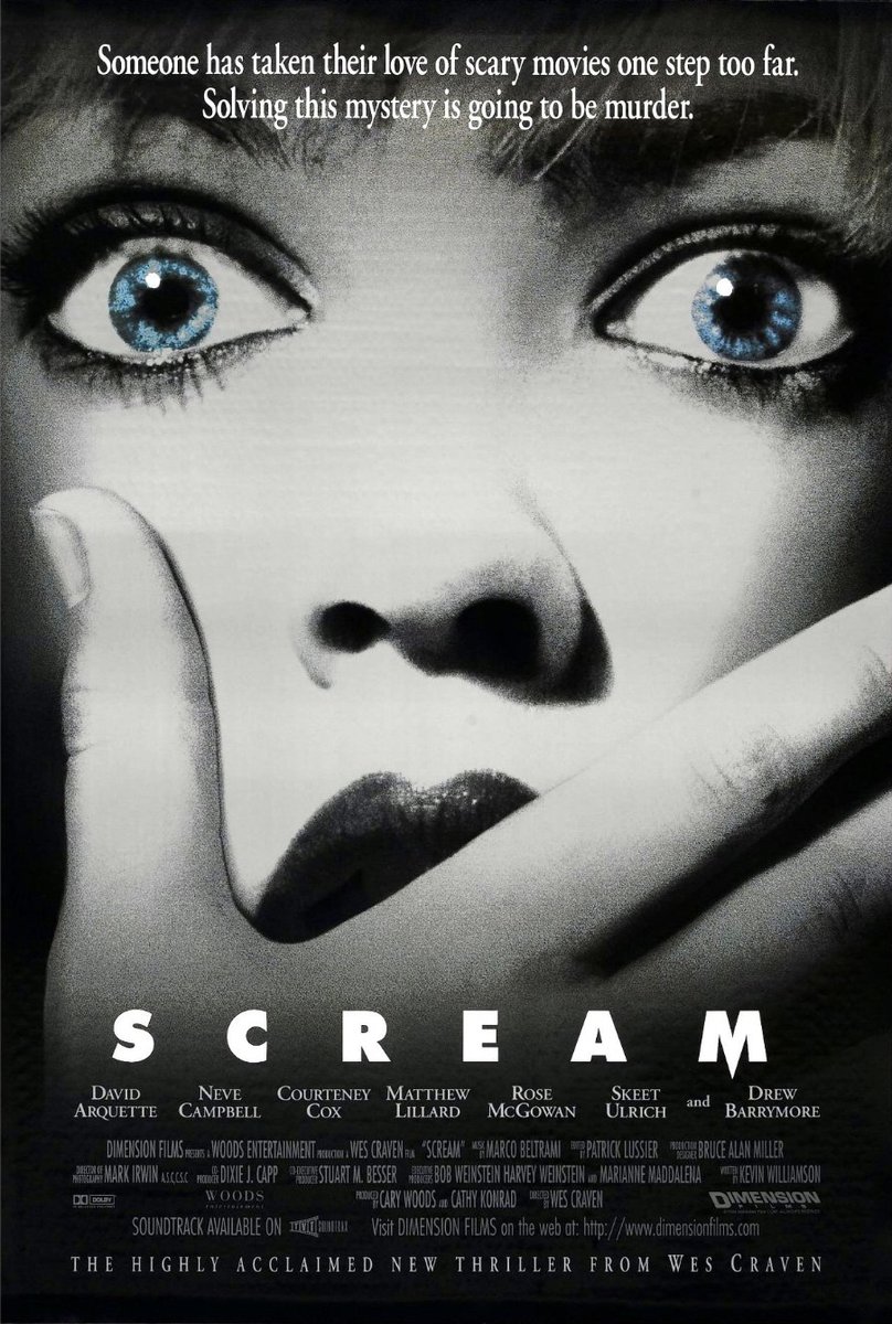 miserym's tweet image. What are your top 4 horror movies of the 1990s?
#Scream
#Flatliners
#ArmyofDarkness
#TheFaculty

Bonus:
#Tremors
#Cronos
#StirofEchoes
