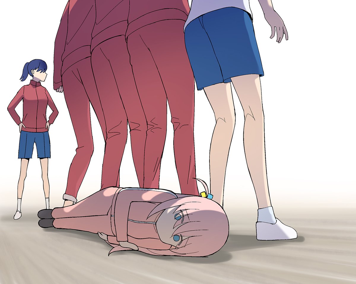 体育のサッカーのときのぼっちちゃんです