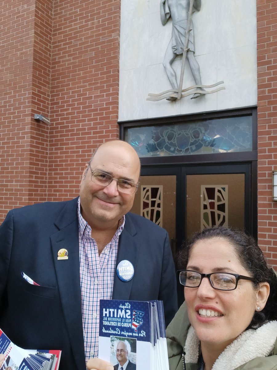 MaricellyVD's tweet photo. At St. Christopher's Church Spanish Mass.  It was so encouraging to hear a good word about community and doing our part every single day.  Warren Smith, Town of Cortlandt Supervisor.  Go Vote Today!!!!
NOV 7th 2023 #Vote2023 #WarrenSmith https://t.co/EEZsFwdLMc