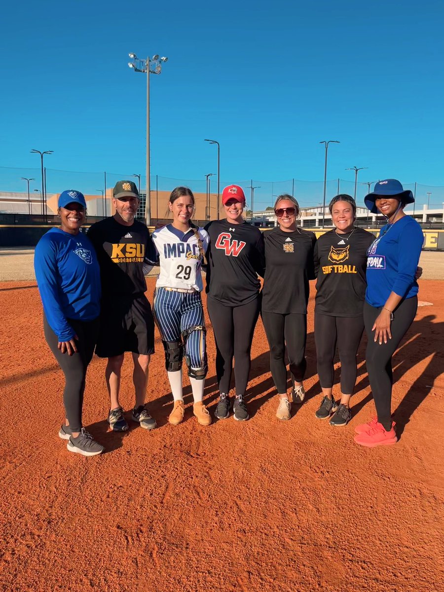 Had the best time at the CCSC at Kennesaw this weekend! Glad I had the opportunity to grow and learn from some of the best coaches! <a href="/KSUOwlsSB/">Kennesaw State Softball</a> <a href="/GWUSoftball/">Gardner-Webb Softball</a> <a href="/mackzuppas/">Mackenzi Steele Zuppas</a> <a href="/CoachAlexandraP/">Alexandra Preston</a> <a href="/GSU_Softball/">GSU Softball</a> <a href="/TNStateSoftball/">TSU Softball</a> <a href="/CoachHampton_/">Crystal Hampton</a>