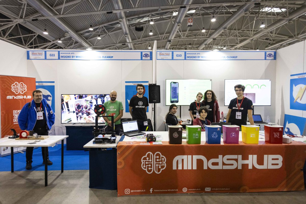 MakerFaireRome's tweet image. Scatta, pulisci, cambia il mondo con #Insigno, la #app di Mindshub che contribuisce a rendere le città più pulite e a diffondere consapevolezza sull'importanza della tutela #ambientale.
Leggi makerfairerome.eu/it/scatta-puli…
#MFR2023 #MakerFaireRome