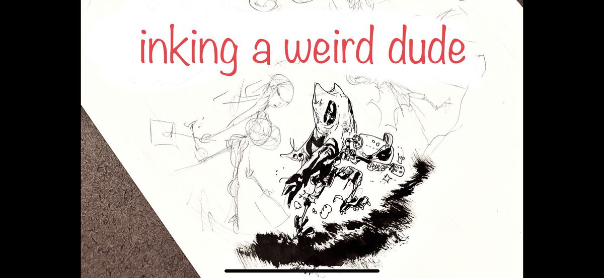 AdamArcherArt's tweet image. a new inking vid up on my YouTube channel🖋️📕 a chapter page for my next graphic novel .#InkingVideo #drawingVideo 

youtu.be/kShW1ezQ1jQ?si…