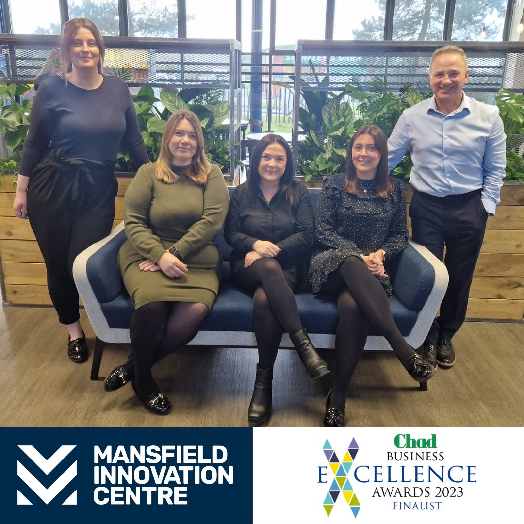 We at Mansfield Innovation Centre are delighted to announce that we've been selected as a finalist for the Chad Excellence in Business Awards! We look forward to the ceremony later this month.
Find out more about the us here - mansfield-ic.co.uk
#innovation #business #awards