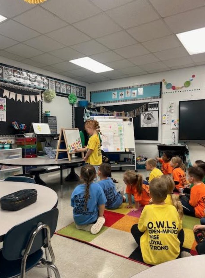ple_spartans's tweet photo. Mrs. Bosh's learners segmenting and blending words today! Very impressive KC!! #spartansadvance #spartanstrong https://t.co/hrWxg07FGj