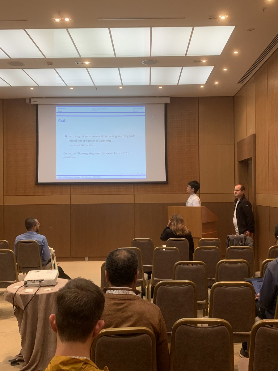 Patrick Lambrix (@liupatla) on Twitter photo Our <a href="/HuanYuLi1/">Huanyu Li</a> co-organized the Ontology Alignment Evaluation Initiative 2023 and presented the results at OM <a href="/iswc_conf/">International Semantic Web Conference</a>. Tracks co-organized by group members Mina Abd Nikooie Pour, <a href="/Ying_Li924/">Ying Li</a>, <a href="/HuanYuLi1/">Huanyu Li</a>, <a href="/LiuPatla/">Patrick Lambrix</a> Our <a href="/HuanYuLi1/">Huanyu Li</a> co-organized the Ontology Alignment Evaluation Initiative 2023 and presented the results at OM <a href="/iswc_conf/">International Semantic Web Conference</a>. Tracks co-organized by group members Mina Abd Nikooie Pour, <a href="/Ying_Li924/">Ying Li</a>, <a href="/HuanYuLi1/">Huanyu Li</a>, <a href="/LiuPatla/">Patrick Lambrix</a>