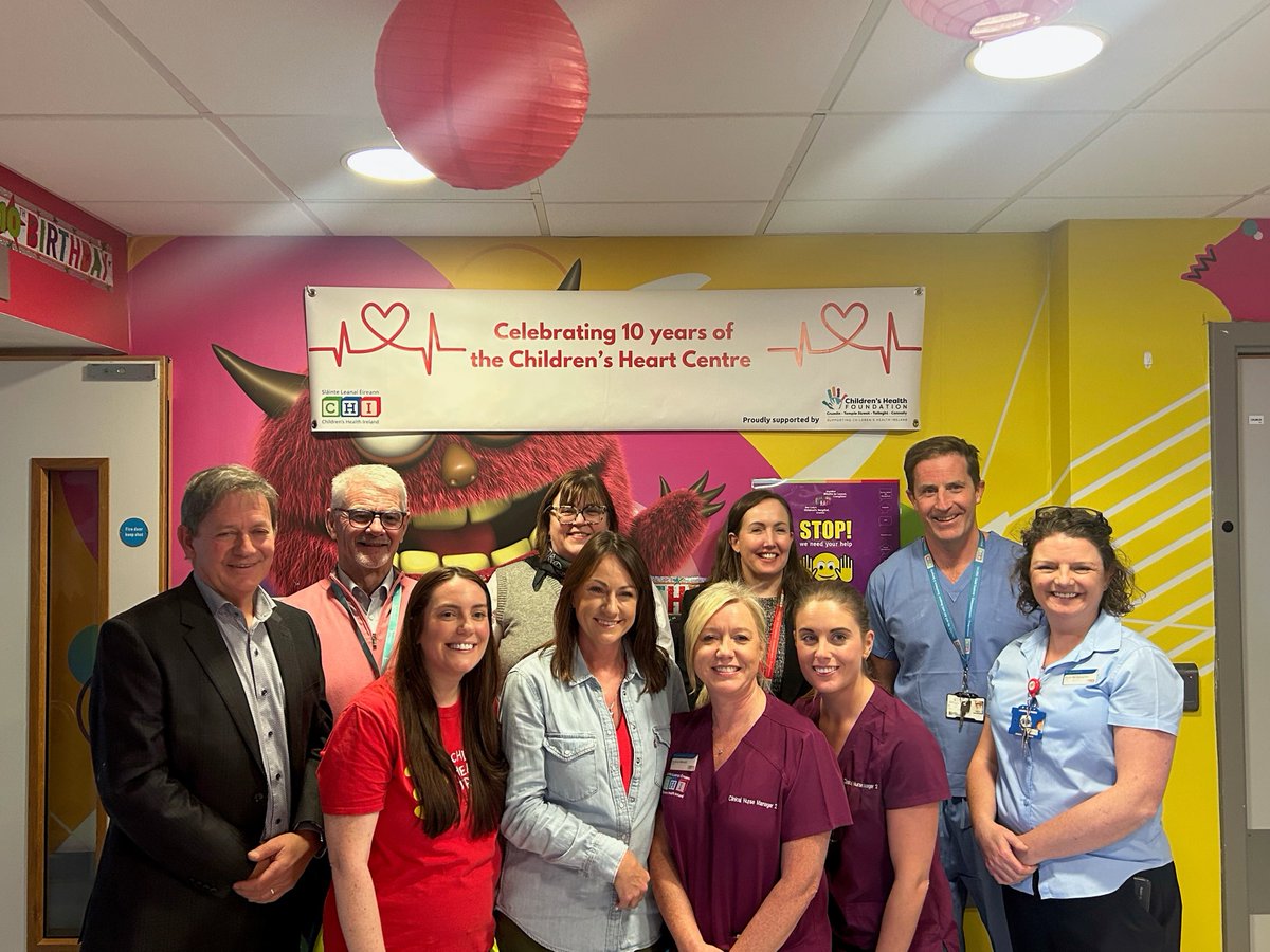 Happy 10th Anniversary to our Children's Heart Centre ❤️ The celebrations kicked off with a staff bake-off... there was no Paul Hollywood available for judging but Dr Paul Oslizlok stepped in instead 👏 A huge thank you to our fundraising partners for making CHC possible❤️