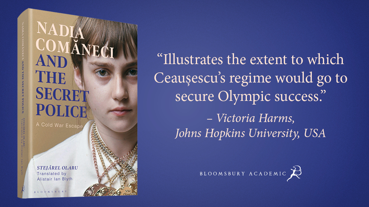 Nadia Comaneci and the Secret Police: A Cold War Escape by <a href="/StejarelO/">stejărel olaru</a>, translated by Alistair Ian Blyth, is a gripping account of the life and career of #NadiaComaneci, drawing on the surveillance archive of the #Romanian #secretpolice who monitored her. bit.ly/3FdUkN7