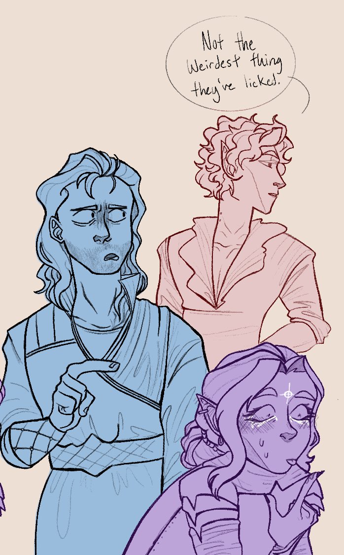 Fireflare030's tweet photo. Some more with the other companions #Astarion #gale #karlach #shadowheart #tav https://t.co/vOju1hO3kj