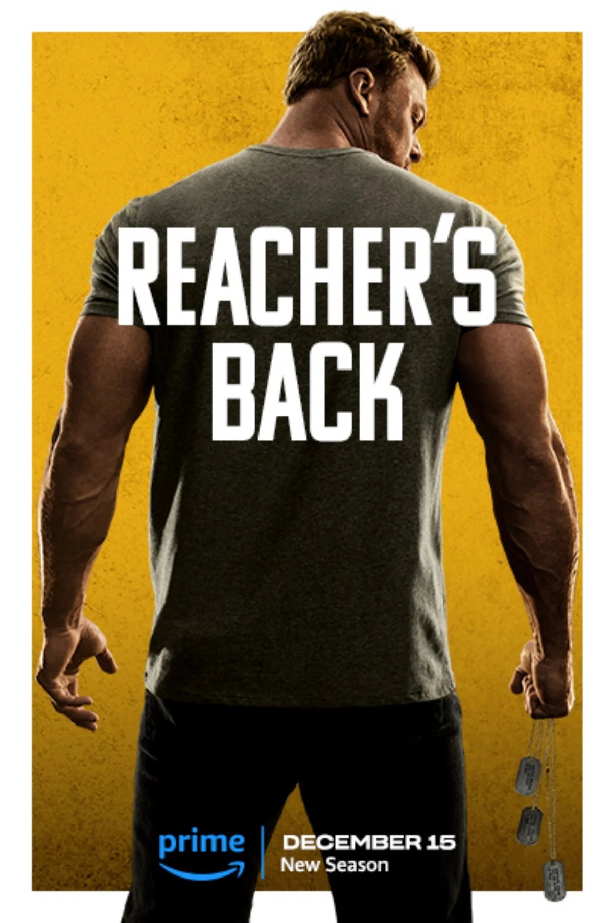 Reacher S2 met Alan Ritchson komt op 15 december 2023 naar Amazon Prime Video