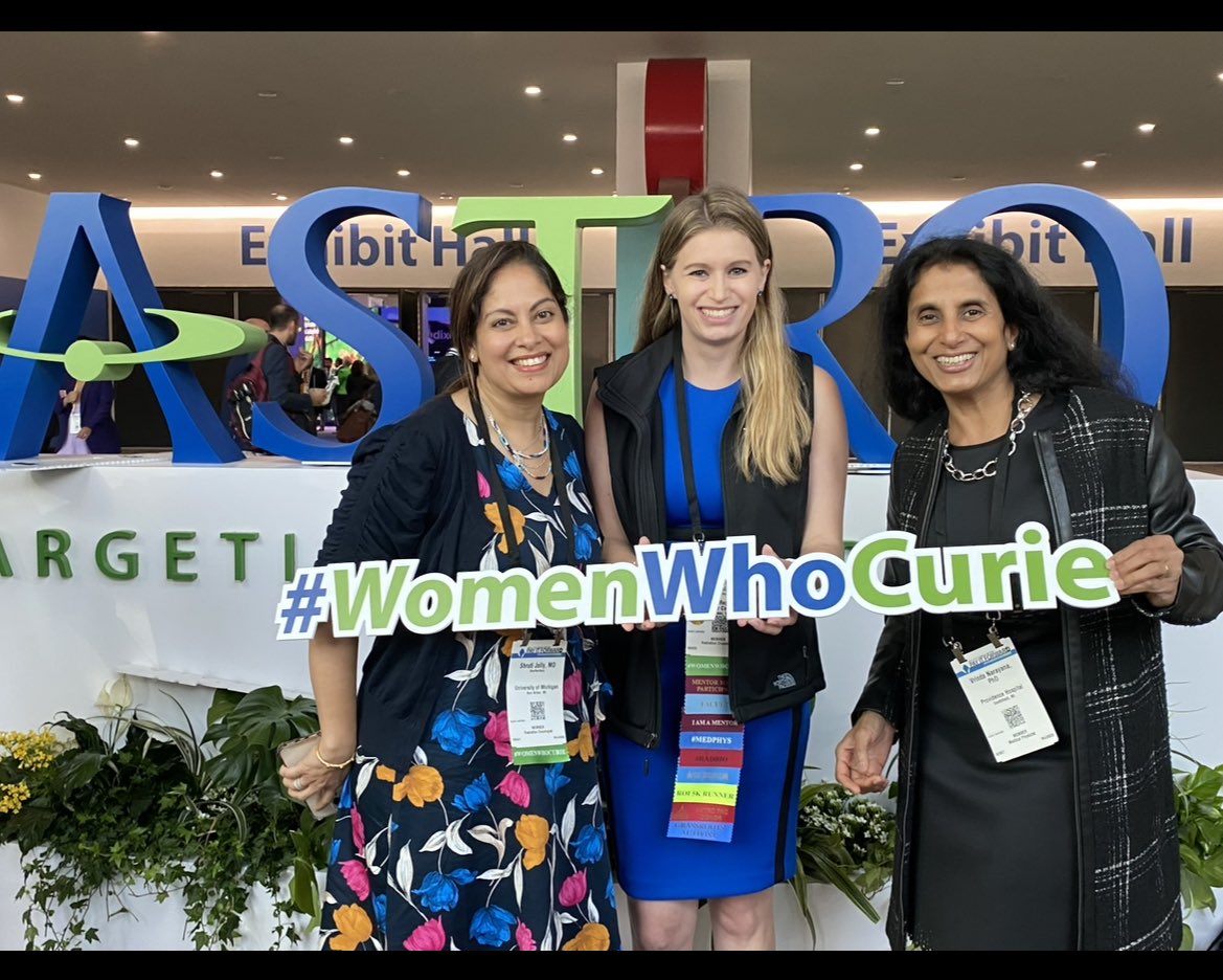 Happy #WomenWhoCurie Day!! #WeWhoCurie <a href="/ASTRO_org/">ASTRO</a> <a href="/ARRO_org/">ARRO</a> <a href="/ACRORadOnc/">ACRO - American College of Radiation Oncology</a> <a href="/ACROresident/">ACROresident</a> <a href="/caroresidents/">CARO Residents & Fellows</a> <a href="/yESTROCommittee/">yESTRO</a> <a href="/S_W_R_O/">SWRO</a> <a href="/MichRadOncRes/">U-Michigan Rad Onc Residents</a> <a href="/UMichRadOnc/">UMich Rad Onc</a>