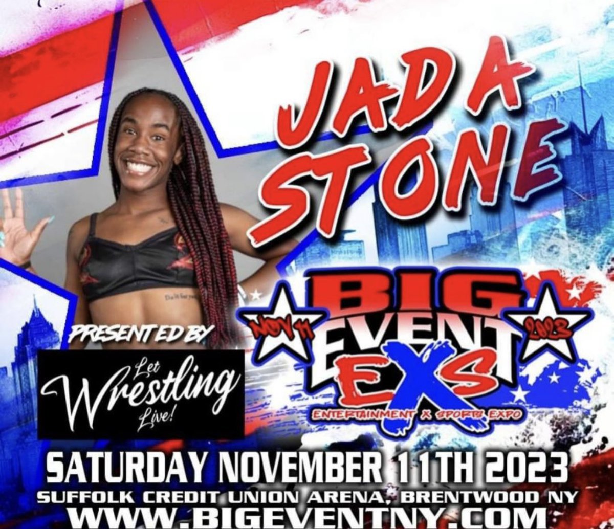This Saturday meet @JadaStoneee at Big Event Exs in Brentwood NY! Get your tickets at bigeventny.com