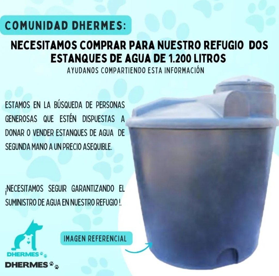 Amig@s 🐾! Necesitamos de su ayuda para mantener el suministro de agua para nuestros peluditos, ayudanos con un RT🩵 <a href="/MacaRipa/">Macarena Ripamonti</a> <a href="/AnimalParaiso/">AnimalParaíso</a> <a href="/KarendTV/">Karen Doggenweiler L</a> <a href="/leonardofarkas/">leonardofarkas</a> <a href="/CsvChile/">🐾🐾Callejeros, sin voz❤🐾🐾 chile🇨🇱</a> <a href="/Gobernacionvalp/">Gobernación Valpo</a> <a href="/lindorfovet/">Sebastián Jiménez E.</a> <a href="/CEValparaiso/">Com.Emergencias.Valp</a> <a href="/radio_festival/">Radio Festival</a>
