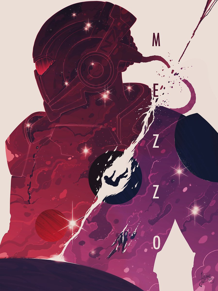 Happy #N7Day! Here's a special piece I made for a story by <a href="/swaps55/">Whitney</a> - a wonderful person who is largely responsible for those cool Mass Effect postcards of mine. Mezzo is a labor of love that I felt deeply honored to touch, so please give it a read! archiveofourown.org/works/51428320…