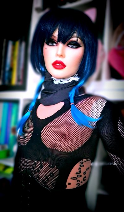 How did I transform my basic first beloved doll? Thanks to @DollLaboratory , eyelids and teeth😌🩷 https://t