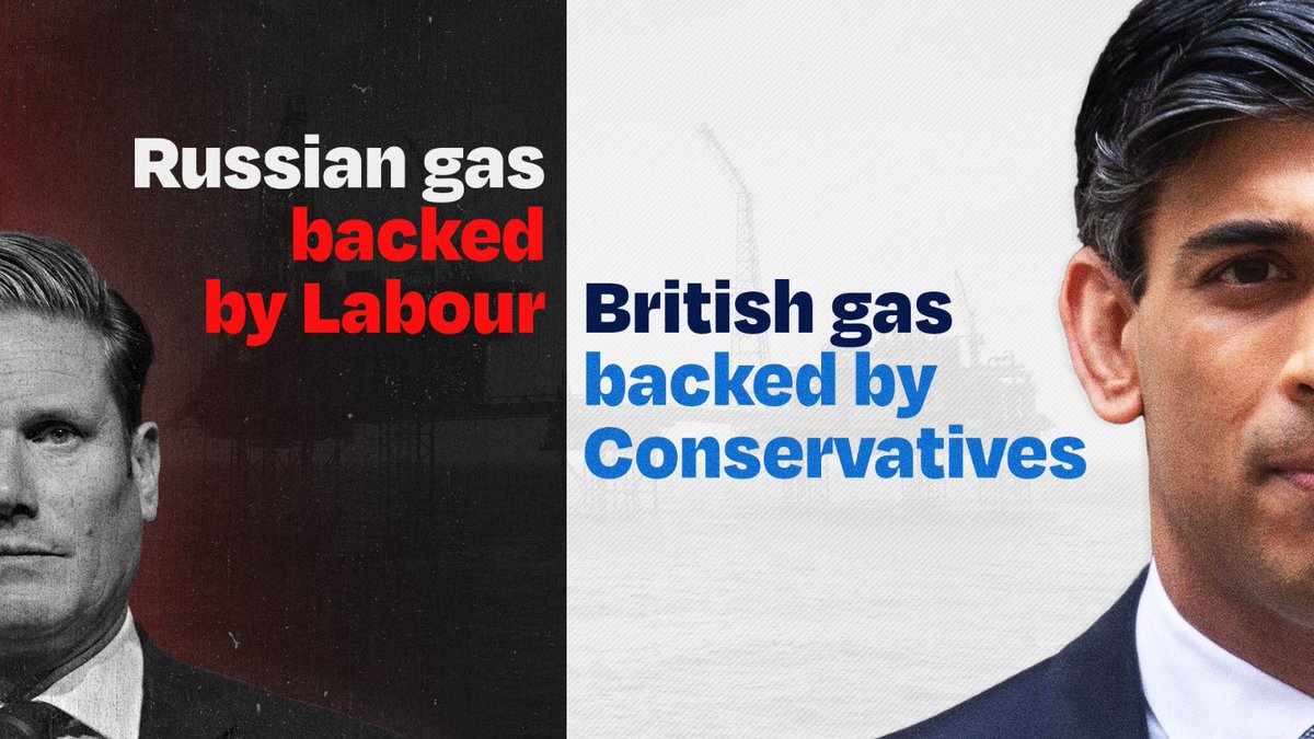 Keir Starmer isn’t against oil and gas. 

He’s against *British* oil and gas.