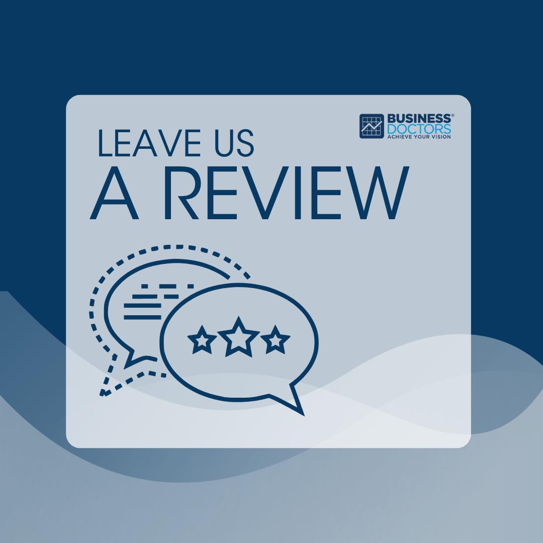 Share your Business Doctors business journey and leave us a review. 🙌✨