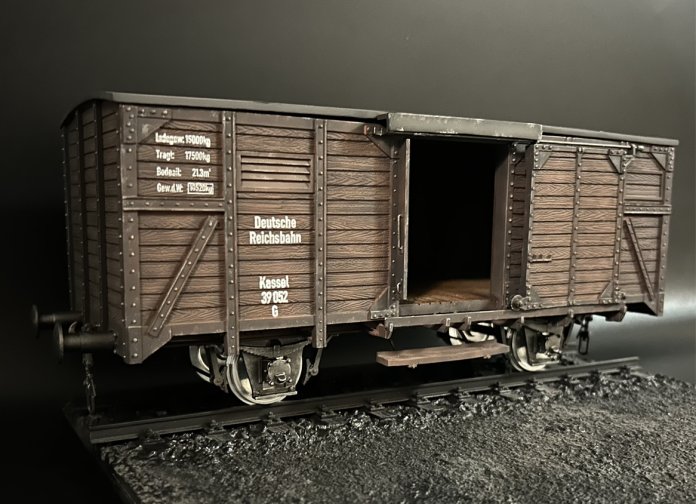 SalesTreefrog's tweet photo. The Train Car has arrived at the Station!
https://t.co/8mXDO0LFAa
This latest Release from WarPark is now in stock and ready to ship. Looking forward to figures to accompany this in the future.
#warpark #toysoldiers #militaryminiatures #scalemodels #WWIITrain https://t.co/niV11FCUQg