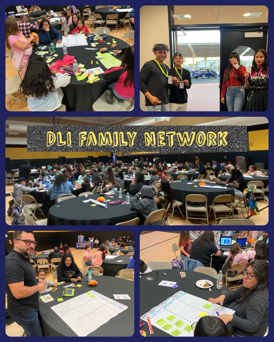 Such an incredible night collaborating with our DLI Family Network. A room full of families putting in the good work to create more opportunities for their children. We are extremely honored to partner with such an amazing community. @VVUSD_Family