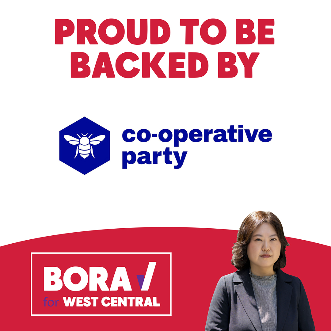 Thank you to the @LondonCoop who have nominated me to be their candidate for the West Central London Assembly seat. It's a huge honour to be voted by the members to champion co-operative values and principles #Bora4WestCentral
