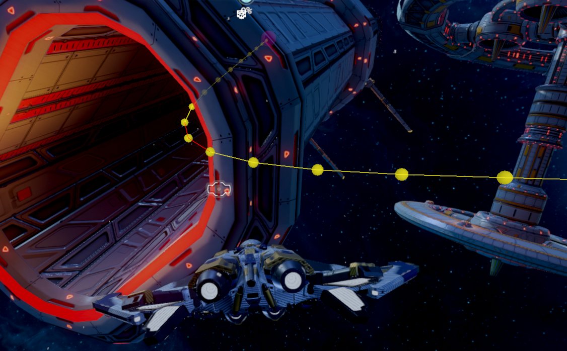 patrykf_dev's tweet photo. @StarHeroes_game These sharp turns were really painful during development, see red edges colliding with the tunnel 🧐 https://t.co/m7HBEDl8EO