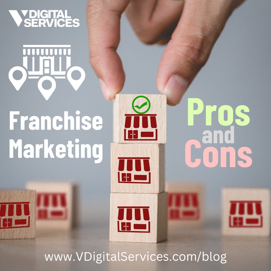 Creating location-specific content fosters authentic connections, allowing each franchise to engage with local customers and cultivate lasting relationships.

Learn about the pros and cons of Franchise Marketing by reading our Blog: bit.ly/3M8eVWF.