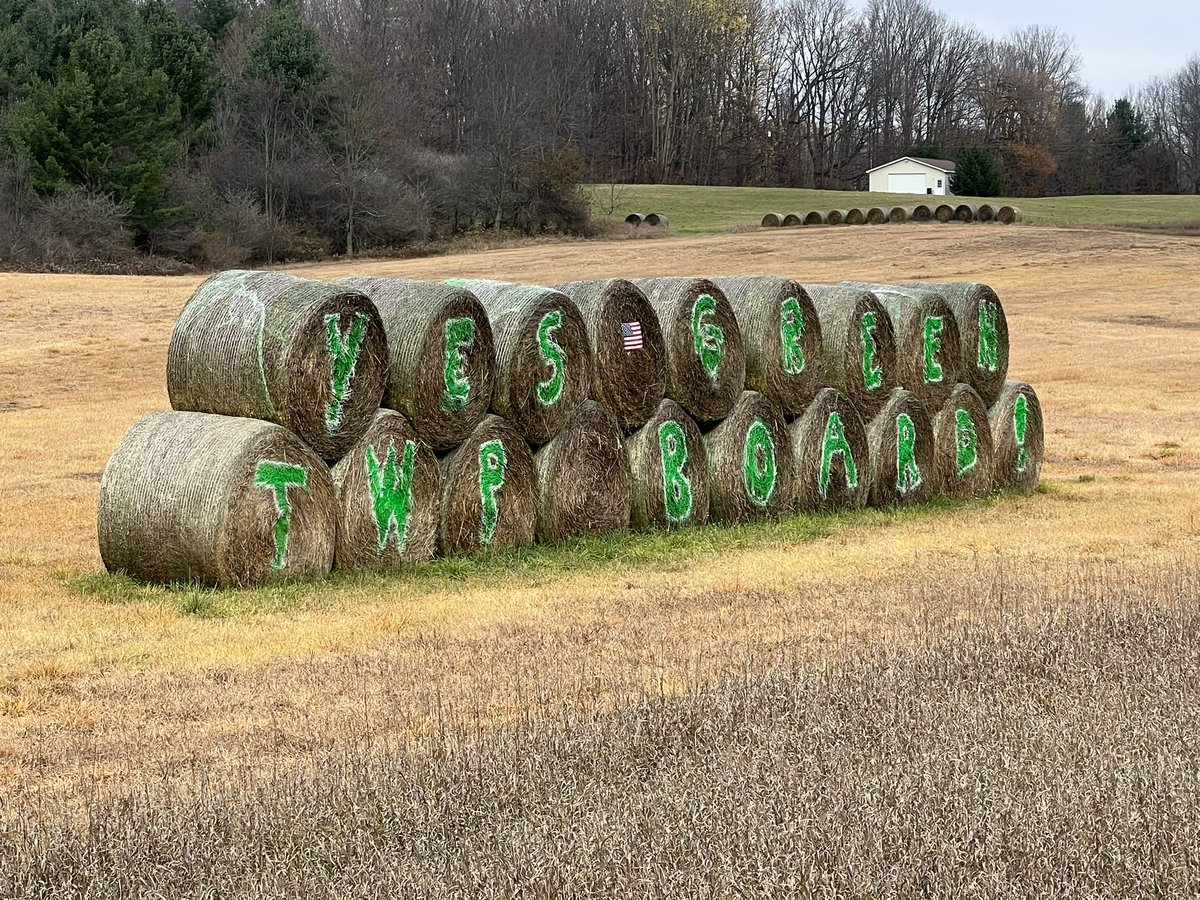 BrianEntin's tweet photo. It’s the election today no other media is talking about – but we are here in rural Michigan.
Green Charter Township residents voting whether or not to throw out the entire local government after they approved plans for a massive Chinese affiliated electric vehicle battery plant. https://t.co/cPN2GlNimW