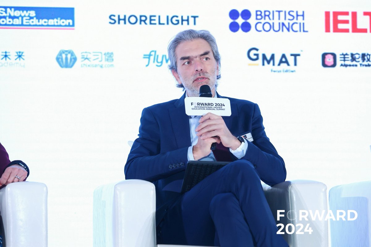 Executive Dean Professor Christos Tsinopoulos, earlier attended ‘FORWARD 2024: International Higher Education Annual Summit for Academic Success and Career Success’ in Suzhou, China. Invited by invited by British Council IELTS and US News Global Education,
