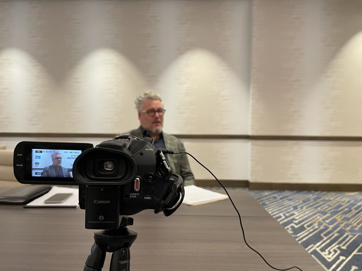 A great chat with @IntegriChain’s Bill Roth on the “Fight for the Dollar,” the top trend impacting executives this year, and much more! Stay tuned for his video interview with <a href="/PharmaCommerce/">Pharmaceutical Commerce</a>. #AIC2023