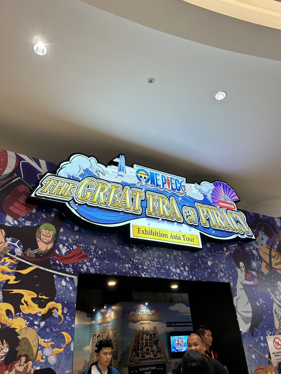 Exhibiton one piece ini keren sekali!