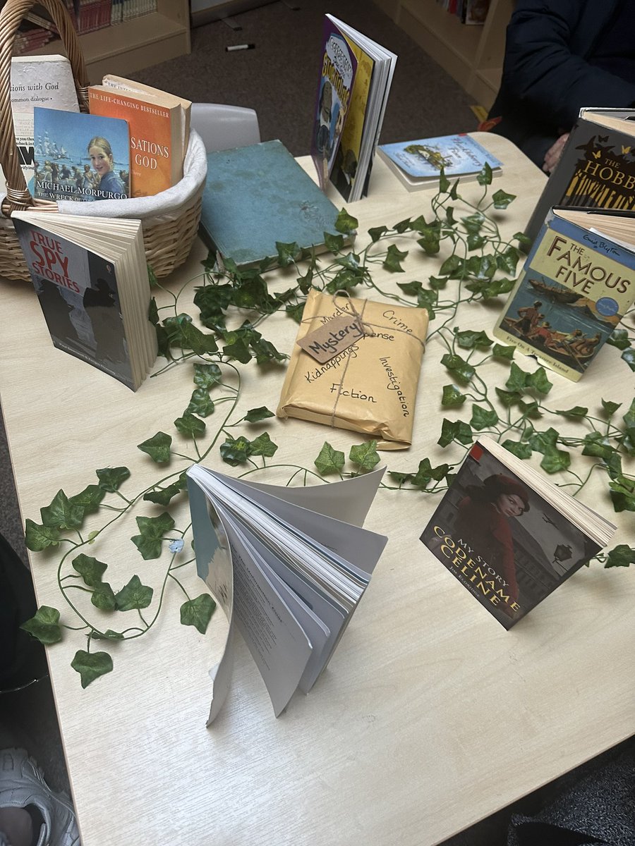 TheTrinityL5's tweet photo. We had a lovely afternoon at our first โBook Clubโ for our parents and carers. We shared our experiences of reading and our reading lead has set everyone a challenge to complete by our next meeting. @StJosephCMAT #Trinityreading ๐ ๐ https://t.co/MrMWew1q5t
