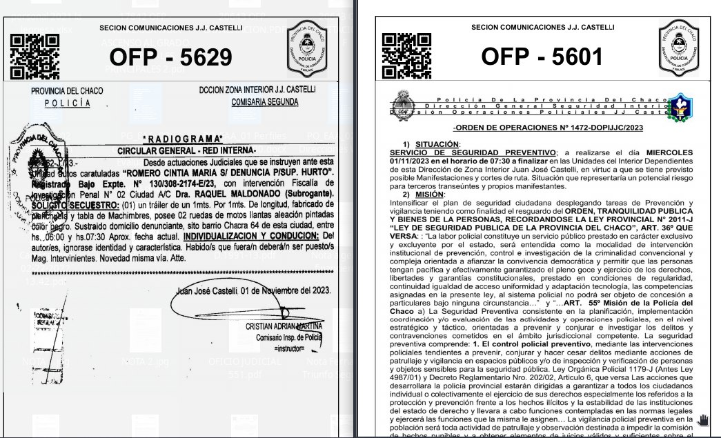 🙋‍♂️ According to the #hacking group #Threatsec, are responsible for #unauthorized #intrusion (2 days ago) of chaco.gov.ar. An #Argentina province.

➡️ 810 #leaked files in 2 parts of 621.8 mb each.
➡️ #Police documents.
➡️ #Financial data and records.