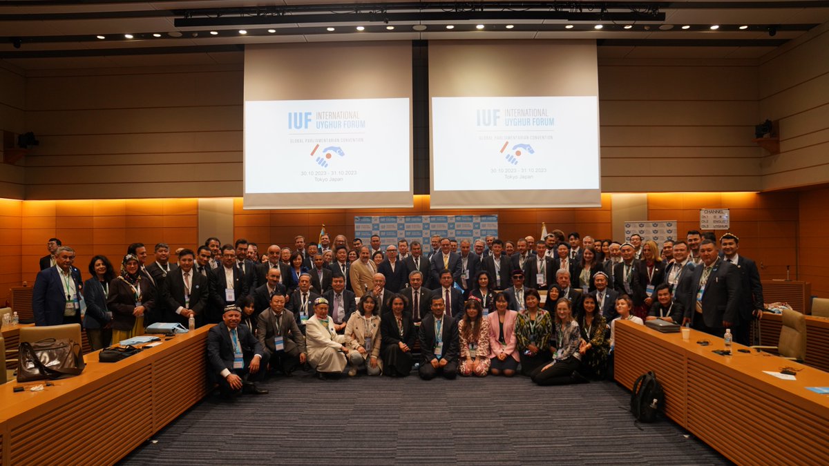 Last Week, the International Uyghur Forum <a href="/IUFforum/">International Uyghur Forum</a> successfully commenced in the National Diet of Japan with over 150 participants from over 25+ countries. 

We sincerely thank all the great speakers &amp; participants for their contributions, and commitment to #Uyghur human rights.