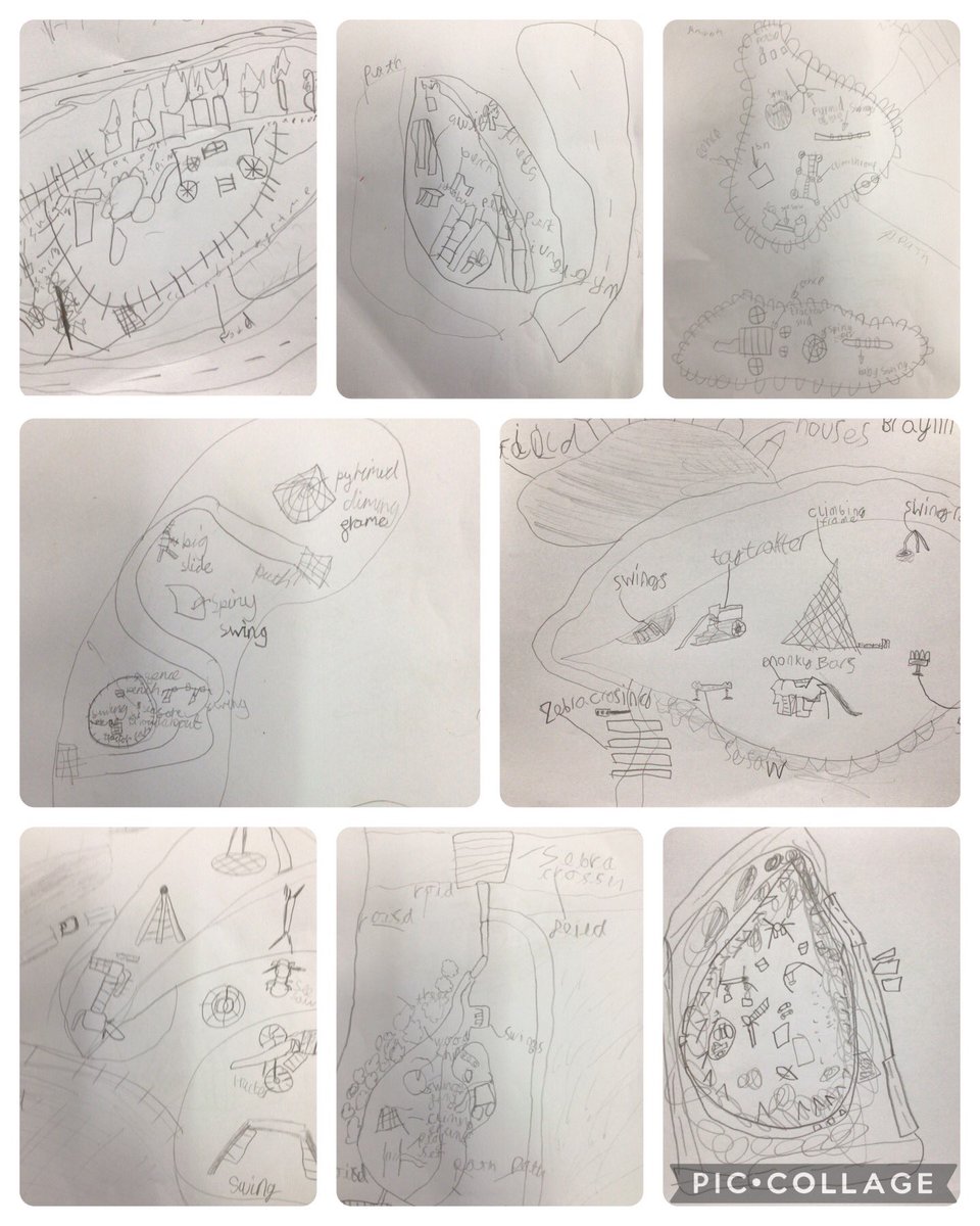 Geography fieldwork - year 3
After looking on Google Earth, we used a map and compass to follow a route to the nearby park.  Once there, we made a list of the key features before making a plan of the park, visualising it from above. #geography