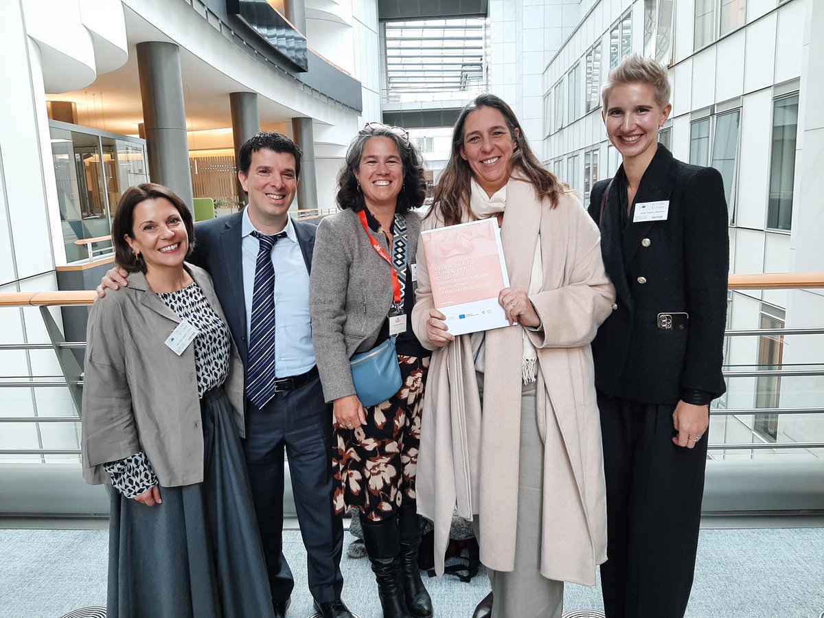 COSTprogramme's tweet image. Proud to accompany @RiseupPPD to @Europarl_EN  with @MMM4Mothers to launch their guidelines for the prevention, screening &amp;amp; treatment of #PeripartumDepression. 
 
1 in 5 women develop mental health problems during the peripartum period &amp;amp; #RiseupPPD are here to help 🧵 👇