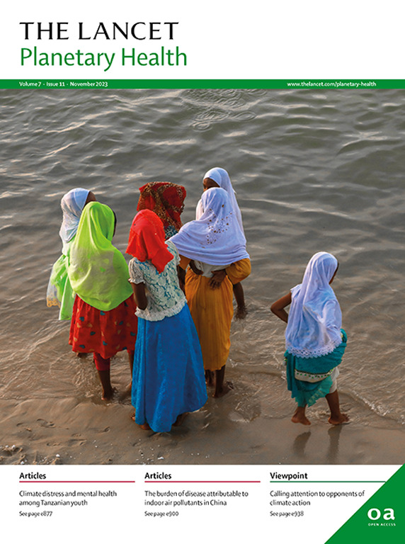 In our November issue: Climate distress in young Tanzanians; ecological context & antimicrobial resistance; indoor air pollution in China; health & environment inequalities in metropolitan China; effective messaging for climate action thelancet.com/journals/lanpl…