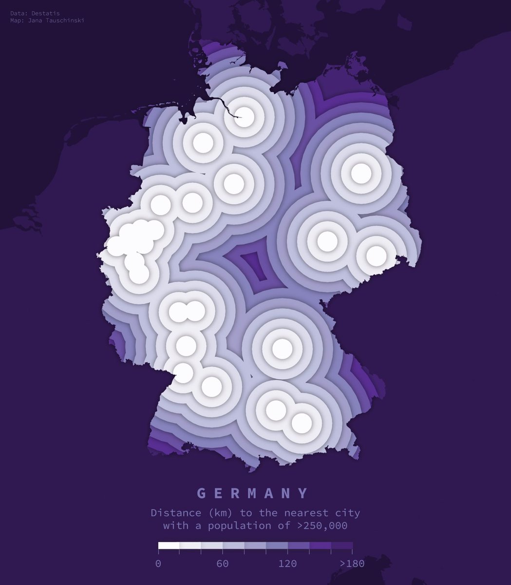 Datawrapper's tweet photo. Hello Data Vis Dispatch fans! In this week's edition you'll find dots, bars, and a world of creative maps from the #30daymapchallenge 🔵 👾 🗺️ 

Full article: https://t.co/IqsMUfyMW4 https://t.co/QZaewRcg5b