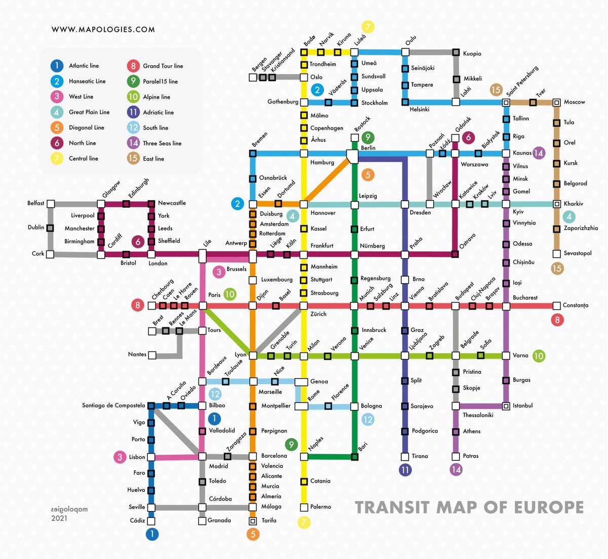 Datawrapper's tweet photo. Hello Data Vis Dispatch fans! In this week's edition you'll find dots, bars, and a world of creative maps from the #30daymapchallenge 🔵 👾 🗺️ 

Full article: https://t.co/IqsMUfyMW4 https://t.co/QZaewRcg5b