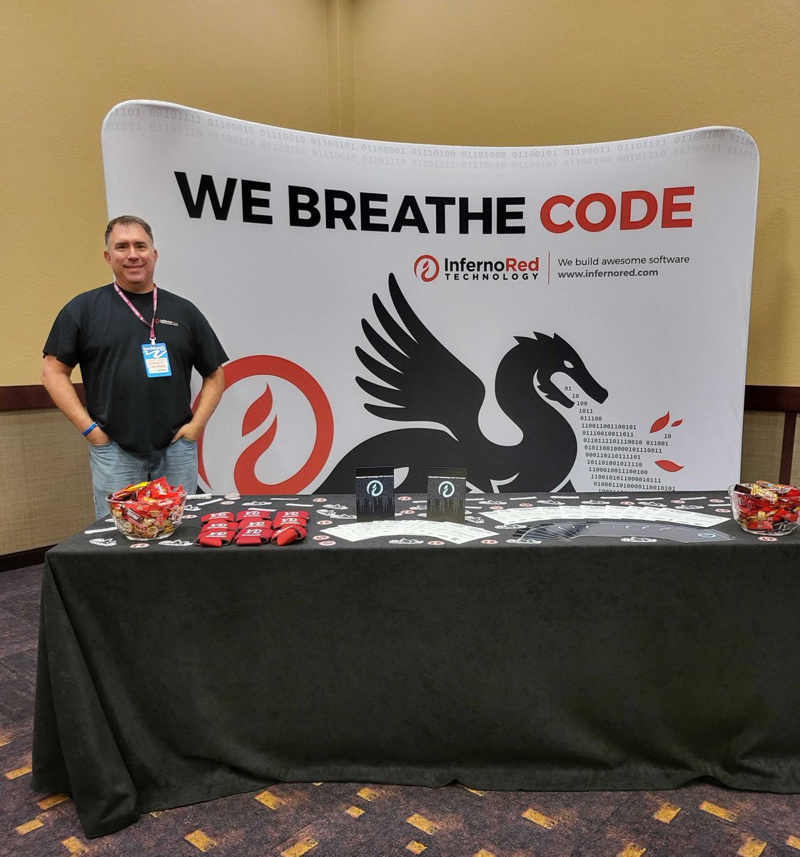 Let's gooo! Come see us if you are here at <a href="/techbash/">TechBash</a>! #softwaredevelopment <a href="/scottlock/">Scott Lock</a>