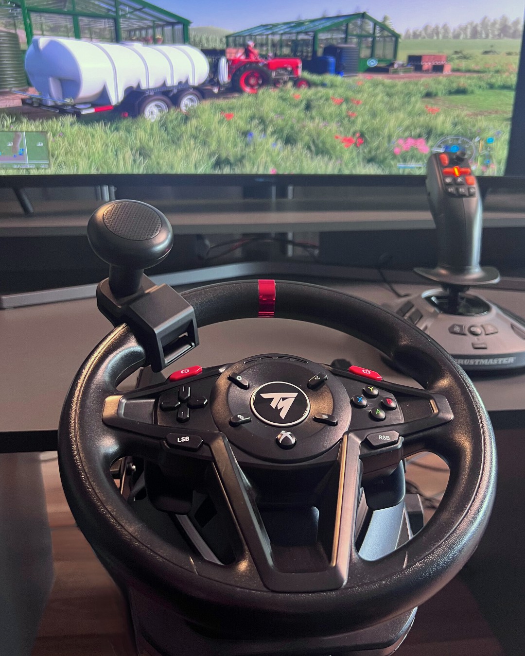 Thrustmaster Official on X: Use the SimTask Farmstick and the