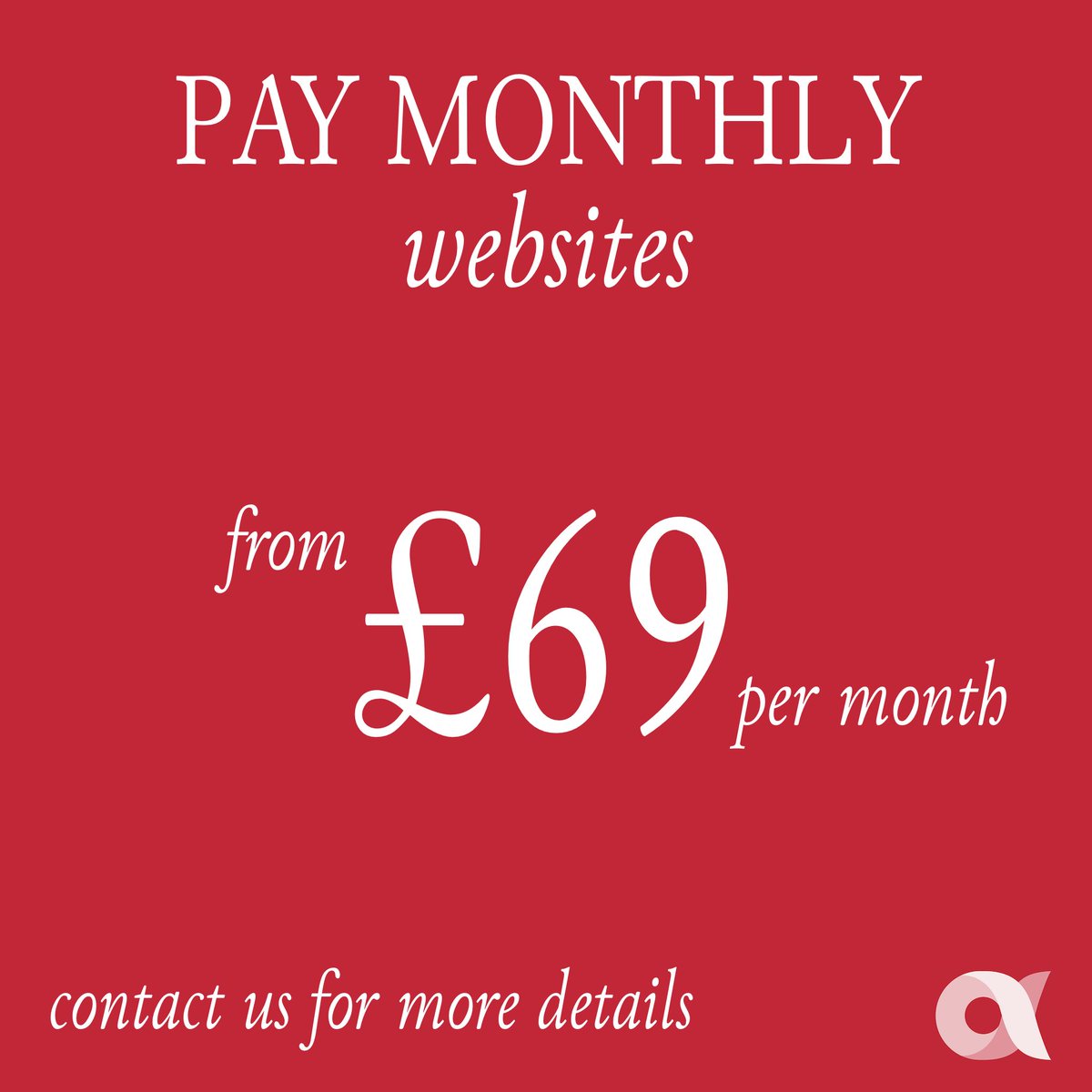 RedAlphaDesign1's tweet photo. Pay Monthly Websites available from £69 per month

Are you looking for a more affordable option? 

https://t.co/eh4ddFU42n

#webdesign #websitedesign #websitedeveloper #smallbusinesssussex #smallbusinessuk #arundelbusiness #sussexbusiness #sussexsmallbusiness #startupbusiness https://t.co/5e28Hw2mAx