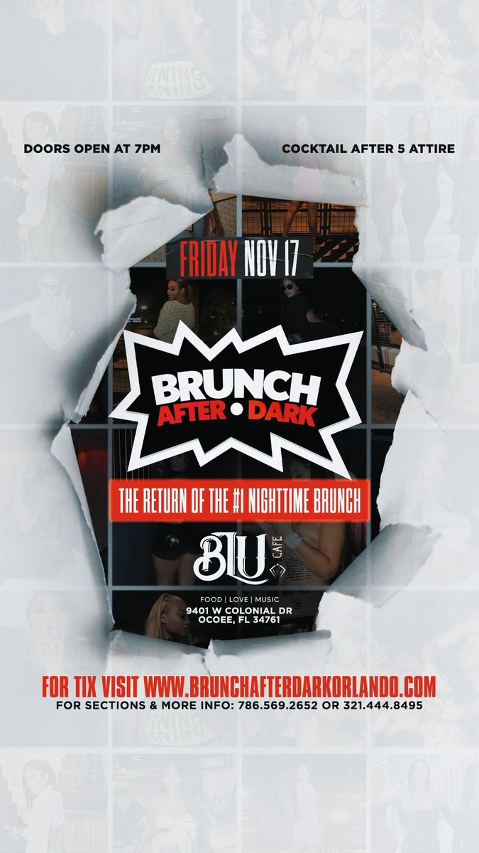 GLOBALGRYO's tweet photo. Hunch … I mean Brunch After Dark Next Friday @ Blu Cafe 🔥

Live Band • Good Vibes • &amp; Great Food 

Get Ya Tix &amp; Tables Now @ https://t.co/XgEvms9xVi 🎫 https://t.co/vxgUxhWyGr