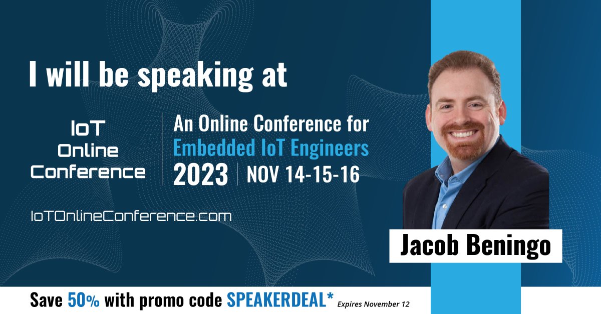 If you're interested in getting hands-on with #CICD and #embedded software, I'll be running a 2-hour workshop that should be fun! 

You can save 50% by using the coupon code SPEAKERDEAL. Check it out at:

buff.ly/49gNCna