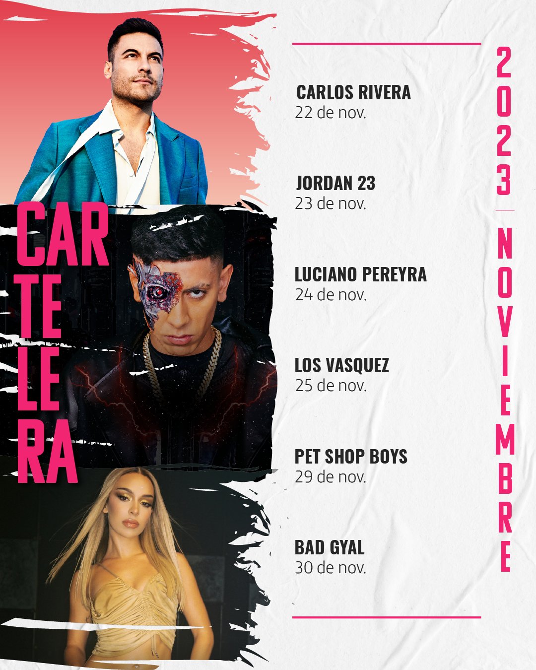 Bad Gyal en Chile, 30 de noviembre en Movistar Arena