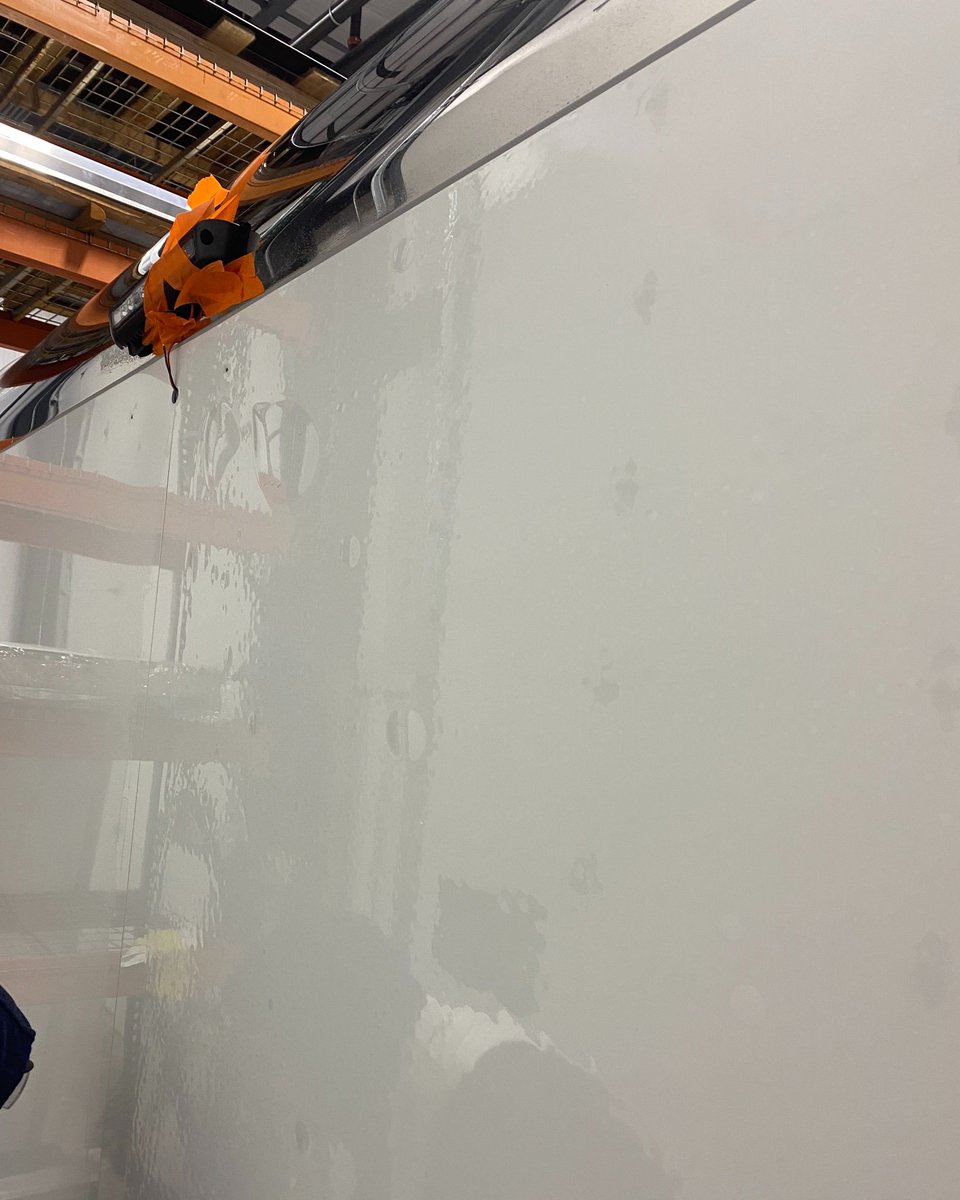 diamondshieldco's tweet photo. Custom sidewall #PPF install on a beautiful @intechtrailers, keeping it pristine with our patented Nano Film.  A popular and wise decision to add PPF at the time of sale before road damage takes over.    

#diamondshield #smartdowntheroad #Makeitlastalifetime #paintprotectionfilm https://t.co/chG3Zb22WT