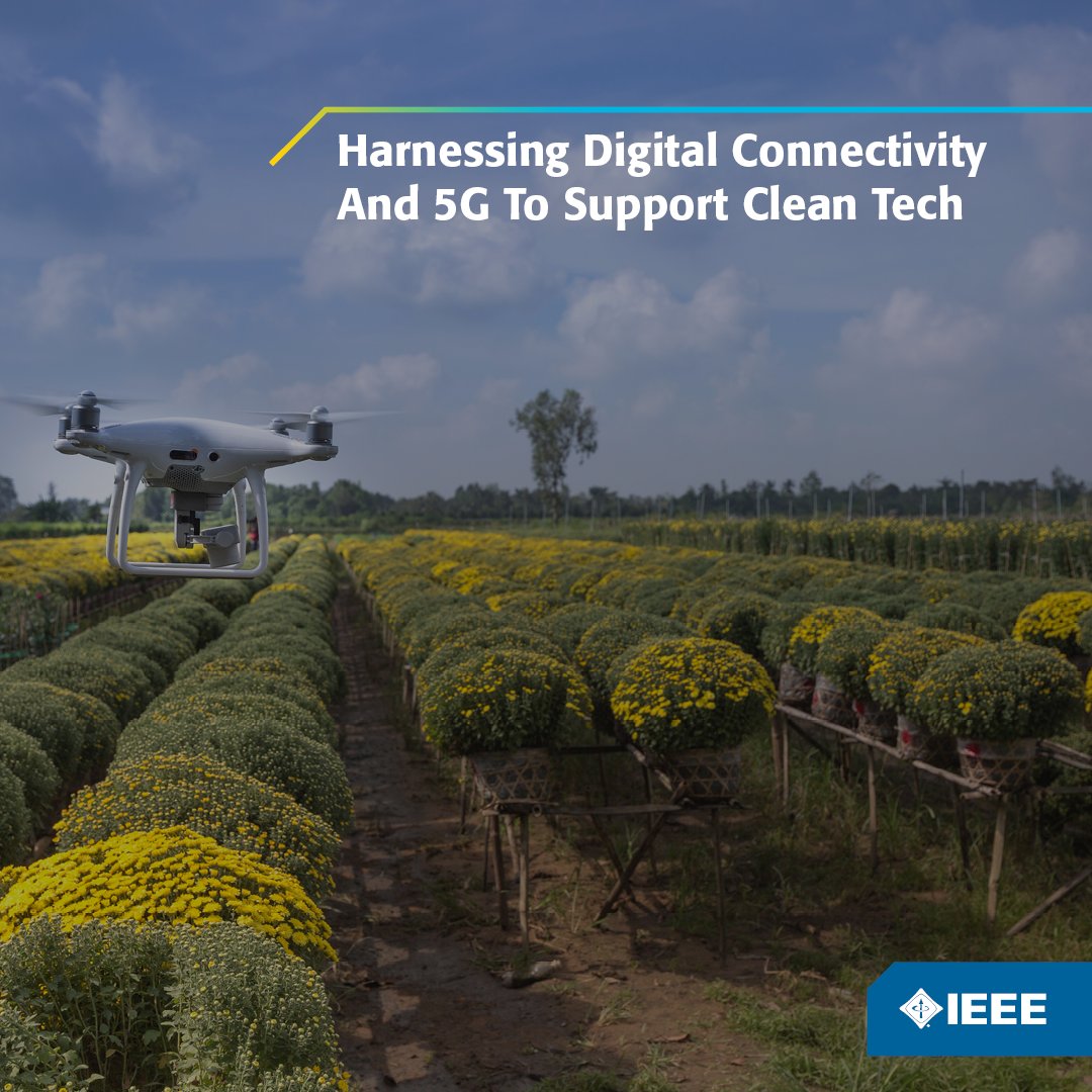 Read what #IEEE Senior Member Babak Beheshti says about how sensors digitally connected on a 5G network can together enable smart farming. bit.ly/40uzB1l

#CleanTechSolutions
