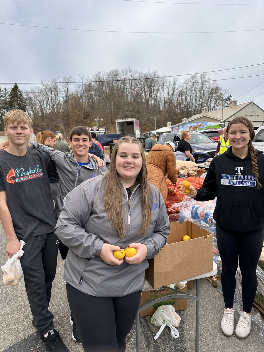 Trinity Cares tweet media