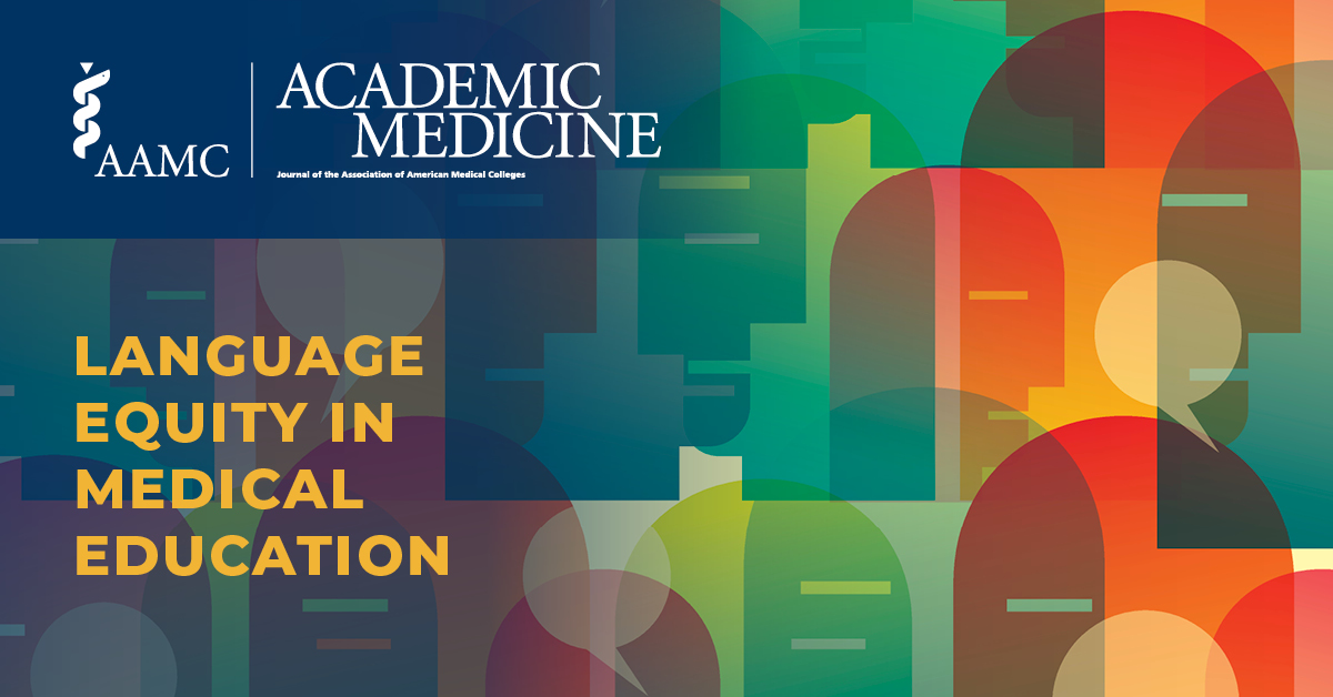 Are you attending the #AAMC23 plenary on the patient-doctor relationship? Check out our Language Equity in Medical Education collection focused on the need to reflect the communication and language preferences of #patients: ow.ly/xkO150Q2Elt. #MedEd