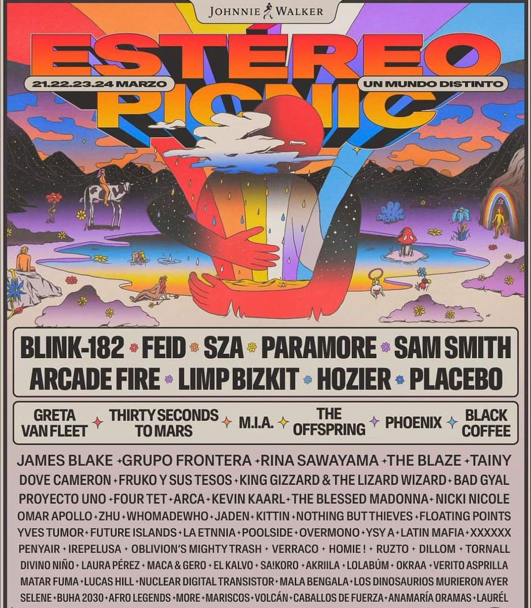 ImOnlyGunner's tweet image. Llámenme loca pero por estas fechas es el Pal' Norte y todavía puede cancelar Blink-182