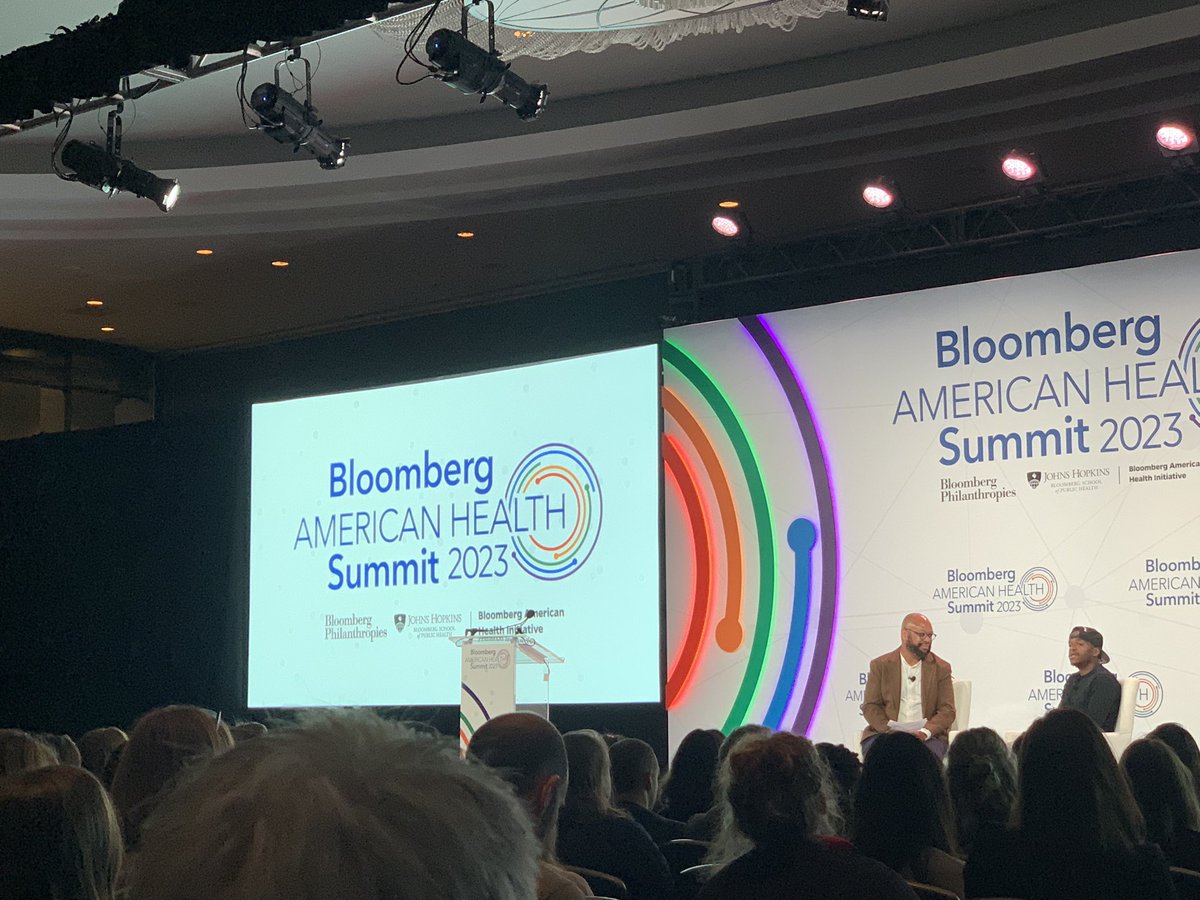 AlyssaKitlas's tweet photo. I really appreciate this conversation about #violenceprevention and #socialmedia, and the importance of involving #youth in creating solutions. #BloombergHealthSummit2023 https://t.co/rLgS8Mcpzo